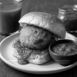 Schezwan Vada Pav