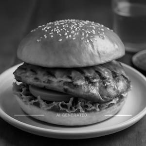 Grill Chicken Peri Peri Burger
