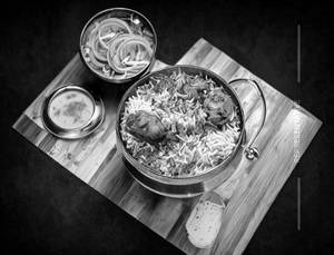 Hyderabadi chicken biryani