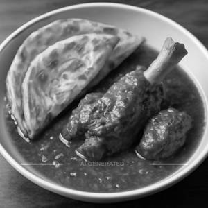 Mutton Patiyala Half
