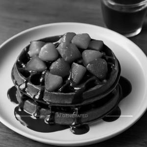 Ob Strawberry + Chocolate Double Waffle