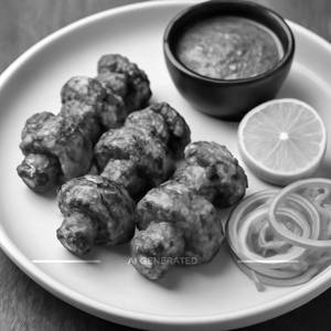 Mushroom Lashuni Tikka