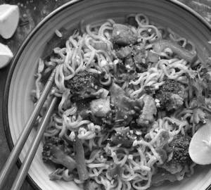 Crispy chicken maggi
