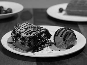 Dark Chocolate Waffle (most Loved)