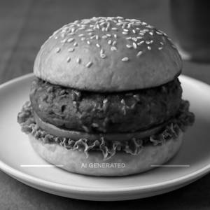 Veg Chilli Garlic Burger