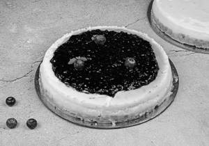 Blueberry cheesecake