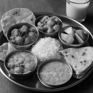 Veg Deluxe Thali
