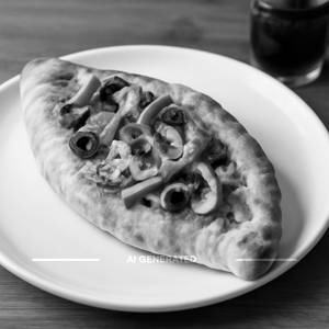 Veggie Calzone Pizza