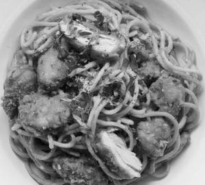 Crispy chicken chowmin