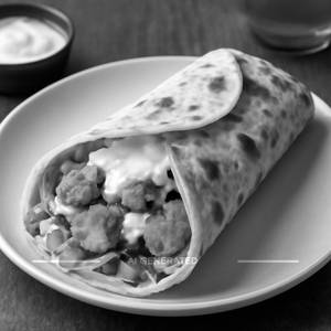 Paneer Cheese Shawarma