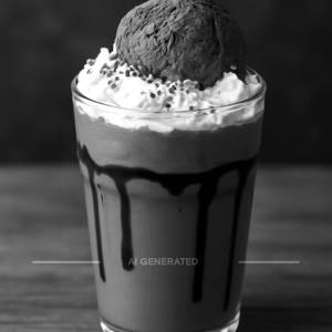 Shake With Ice Cream Chocolate