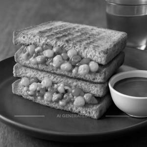 Corn Chilli Garlic Sandwich