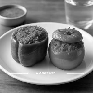 Stuffed Capsicum Tomato