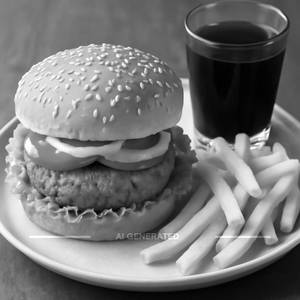 Veg Burger Meal