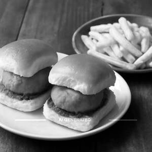 Vada Pav [2] + French Fries