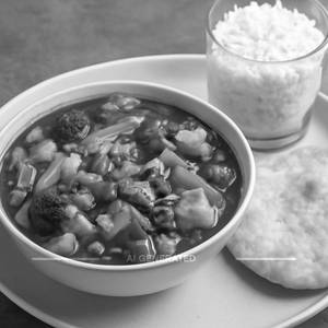 Mix Veg Hot Garlic Combo