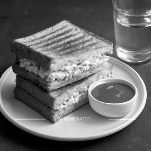 Russian Salad Grilled Sandwich