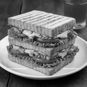 Triple Dhamaka Sandwich