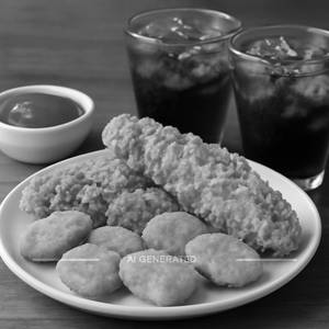 Combo (3 Pc Strip + Chicken Nuggets + 2 Cold Drink)