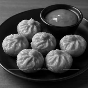 Fried Veg Momo Mania (5 Pcs)