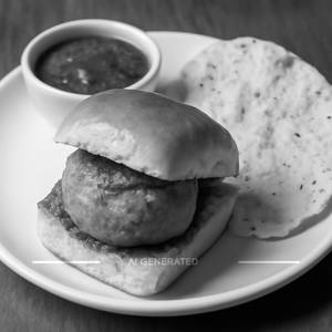 Schezwan Vada Pav