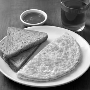 Brown Bread Omelette (2eggs)