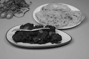 Chicken Perattu With 3 Porotta Combo