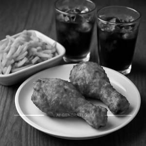 Combo (2 Pc Drumstick + Peri Peri Fries + 2 Cold Drink)