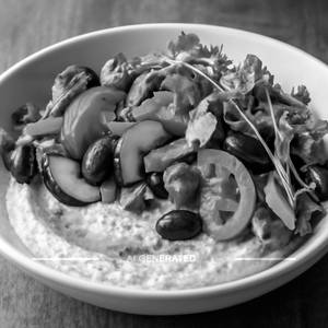 Veg Hummus Salad