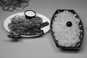 Mandi Rice With Barbeque Al Faham