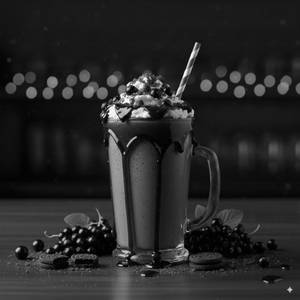 Blackcurrent Milkshake