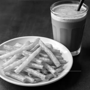 Bns Fries + Cold Coffee