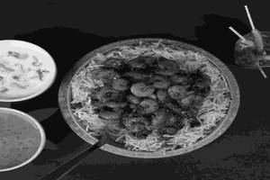 Guntur Prawns Biryani
