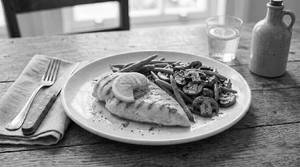 Grilled Chicken Breast With Mushroom