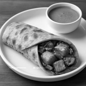 Paneer Manchurian Roll