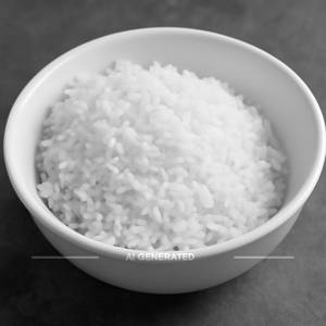 Plain Rice (half)