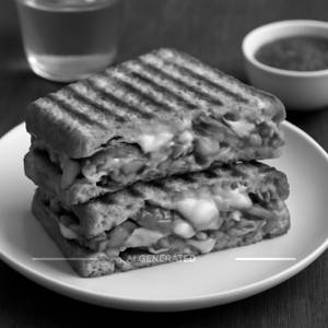 Grilled Veg & Cheese Sandwich