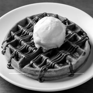 Ob Nutella With Ice Cream Single Waffle