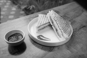 Vegetable Club Sandwich