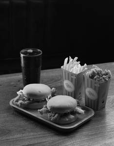 2 Tender Strip Burger Combo