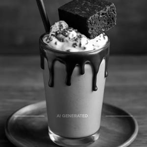 Brownie Fountain Milkshake