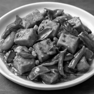 Wok Tossed Paneer In Chilli Basil Sauce
