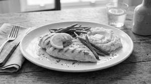 Grilled Chicken Breast With Mashed Potato