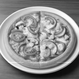 2 In 1 Pizza [8 Inches]