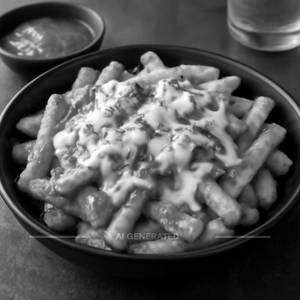 Schezwan Meo Cheese Fries