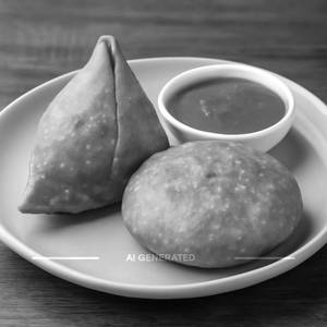 Samosa With Kachori [1 Plate]