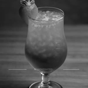 Strawberry Blue Mocktail