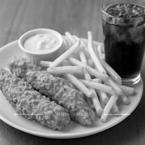 3 Pc Strip + Fries + Dip + Cold Drink