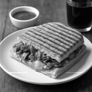 Mushroom Capsicum & Cheese Panini