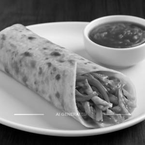 Schezwan Veg Roll